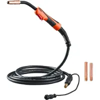 Vevor 250A MIG-svetspistol med 4,5 m kabel, kompatibel med LincoIn Power MlG 200, 215, 216, 255 och Wire-Matic 255 svetsar, lämplig för 0,035" och 0,045" svetstrådar