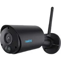 Reolink Argus Series B320 - Nätverksövervakningskamera - kula - utomhusbruk, inomhusbruk - väderbeständig - färg (Dag&Natt) - 1920 x 1080 - 1080p - fast lins - ljud - trådlös - Wi-Fi - H.264 - DC 5 V