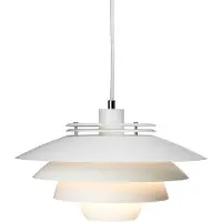 Dyberg Larsen Taklampa , Ejka, dimbara, Vit, Vardagsrum, Metall, Design