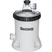 Bestway 58870, Filterpatron, Svart, Vit, ABS, PVC, Polyetylentereftalatfilm (PET), Polypropylen (PP), Gummi, Pool ovan jord, Rund, 5,687 L