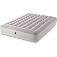 Intex Uppblåsbar madrass 203x152x30 cm med elektrisk pump 64179