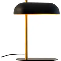 Dyberg Larsen Bordslampa , Arch, Svart, Arbetsrum / hemkontor, Metall, Design