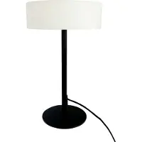 Dyberg Larsen Bordslampa Calix, Svart, Vardagsrum / matsal, Metall, Design, Bordslampa