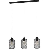 Eglo WRINGTON bordsarmatur 3xE27 L740 svart