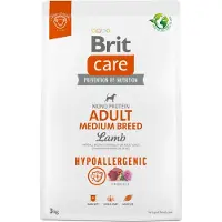 Brit Care Dog Hypoallergenic Adult Medium Breed, Lamb, 12 kg