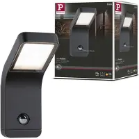 Paulmann Kulma PIR Wand anthrazit 94745 Utomhusväggbelysning LED 7.5 W Antracit