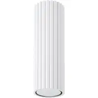 Sollux Taklampa Karbon , dimbar, Vitt / opal, Vardagsrum / matsal, Aluminium / grå / zink, Modern, Taklampa