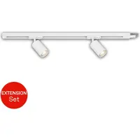Briloner 8001026 Högvolt-skensystemset URail GU10 Vit