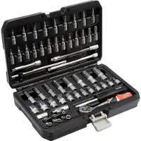 YATO Verktygspaket YT-14501; 1/4''; 56 st.