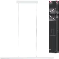 Paulmann Taklampa , Lento, dimbara, Vit, Vardagsrum, Aluminium, Modern