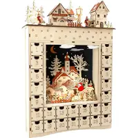 Small Foot Design Julkalender i trä – Vinterdröm