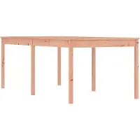 vidaXL Trädgårdsbord 203,5x100x76 cm massivt douglasträ