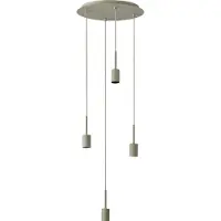 Osram Hänglampa Decor Needle Plate, dimbar, Creme / bärnsten, Vardagsrum / matsal, Metall, Modern, Pendellampa