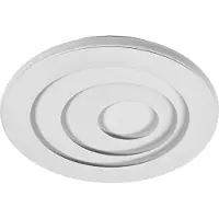Osram LED taklampa ORBIS SPIRAL ROUND, Vitt / opal, Vardagsrum / matsal, Metall, Modern, LED-taklampa