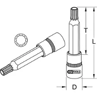 Ks Tools 9111972 911.1972 Hylsauttag