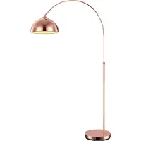 Globo Lighting Båglampa PELIN, Koppar, Vardagsrum / matsal, Metall, Modern, Golvlampa