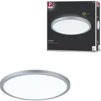 Paulmann Atria Shine, Rund, Krom, Plast, IP20, II, 19 W