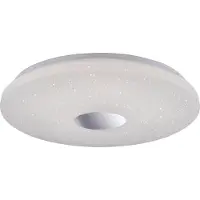 JUST LIGHT Taklampa med rörelsesensor Lavinia, Vitt / opal, Hall, Syntetmaterial, Modern, Taklampa med rörelsedetektor