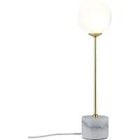 Paulmann Bordslampa , Moa, Vit, Vardagsrum, Sten, Modern