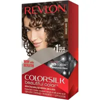 Revlon ColorSilk Hårfärg, 30 Mörkbrun 1 st (2-pack)