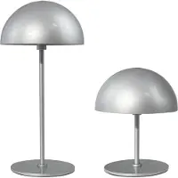 Dyberg Larsen Bordslampa Along, dimbar, Förkromad / silver, Vardagsrum / matsal, Metall, Skandinavisk, Bordslampa