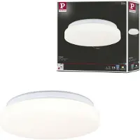 Paulmann 75409 Luiana Dämmerungsgesteuerter Bewegungsmelder (HF) Takbelysning LED LED fast installerad 16.5 W Vit