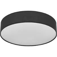 Osram Taklampa ORBIS PARIS, dimbar, Svart, Vardagsrum / matsal, Textil / tyger / siden, Modern, Taklampa