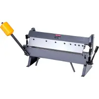 Vevor Box- och panbroms, 610 mm/24 tum plåtbockningsbroms, 16-gauge kolstålskapacitet, 0-135 graders justerbar, metallbockningsmaskin med 5 fingrar, kraftig aluminiumvikmaskin för exakt bockning