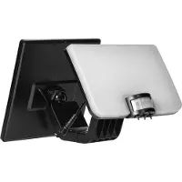 Adviti LED-strålkastare SOLIS 10W med PIR-rörelsesensor, 1200 lm, IP54, 4000K, 3000 mAh, svart