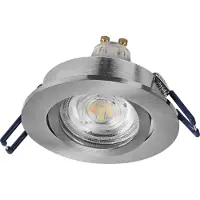 Osram HOMELIGHTING 4058075853775 Tak-spotlights, LED-downlight GU10 Satin Nickel