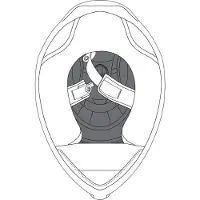 AGV K-1 S S26 Hjälmkronskydd