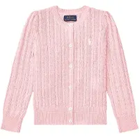 Ralph Lauren Cardigan - Stickad - Antydan till Rosa - - 4 år (104) - Cardigan