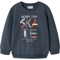 Name it Sweatshirt - NmmValexander - Marinblå Kavaj - - 3 år (98) - Sweatshirt