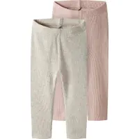 Name it Leggings 'NBNKab' mörkbeige / rosa