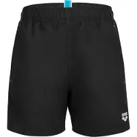 Arena Badshorts - Solid R - Svart/Vit - - 8-9 år (128-134) - Badkläder