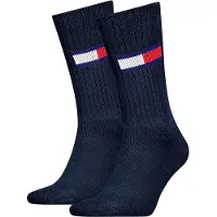 Tommy Hilfiger Strumpor - 2-pack - Dark Marinblå - - 39/42 - Strumpor