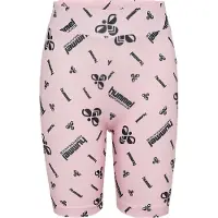 Hummel Cykelshorts - hmlJR - Knappt Rosa m. Logo - - 12 år (152) - Shorts