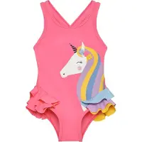 Color Kids Baddräkt - Rosa Lemonad m. Enhörning - - 1½ år (86) - Badkläder