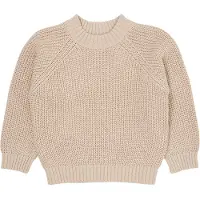 Copenhagen Colors Tröja - Stickad - Beige - - 1½ år (86) - Tröja