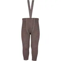 Condor Leggings m. Hängslen - Ull/Akryl - Bål - - 6-12 mån - Leggings - Ull