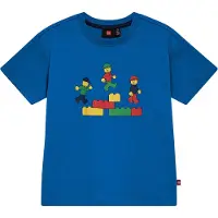 Lego Wear T-shirt - LWAffy 706 - Blå m. Tryck - - 4 år (104) - T-shirt