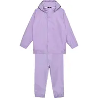 Color Kids Regnkläder m. Hängslen - PU - Purple Rose - - 10 år (140) - Regnkläder