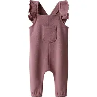Lil´ Atelier Lil' Atelier Hängselbyxor - NbfKiliano - Nostalgi Rose - - 74 - Hängselbyxor