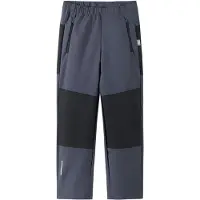 Reima Softshellbyxor - Klar - Soft Black - - 10 år (140) - Softshell