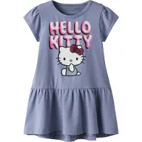 Name it Klänning - NmfFidi - Hello Kitty - Purple Intryck - - 2 år (92) - Klänning
