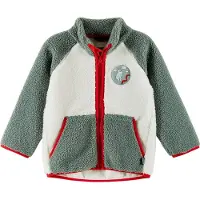 Reima Fleecejacka - Teddy - MOOMIN Kram - Stone Green - - 2 år (92) - Fleecejacka