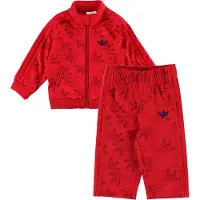 Adidas Originals Träningsset - Firebird TS - Röd - - 74 - Träningsset