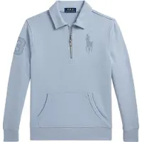 Ralph Lauren Sweatshirt - Gods Blue - - 8 år (128) - Sweatshirt
