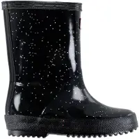 Hunter Gummistövlar - Kids First Giant Glitter - Svart - - 24 - Gummistövlar