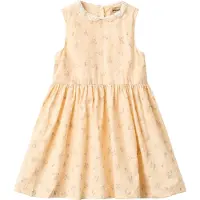 Wheat Klänning - Spetsar - Elma - Knappt Apricot Blommor - - 6 år (116) - Klänning